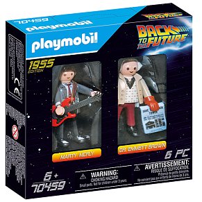 Playmobil Back to the Future Marty Mcfly and Dr. Emmett Brown