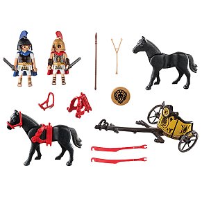 Playmobil Achilles and Patroclus with Chariot