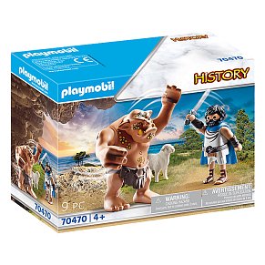 Playmobil Ulysses and Polyphemus