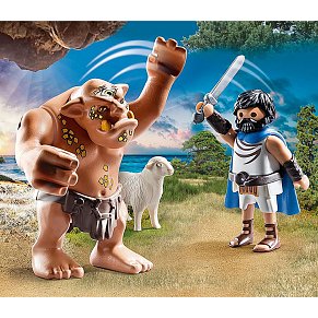 Playmobil Ulysses and Polyphemus