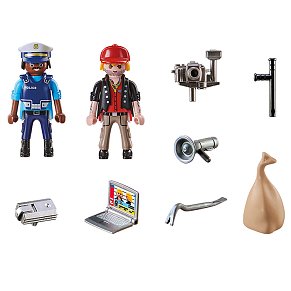 Playmobil Starter Pack Αστυνομικό τμήμα