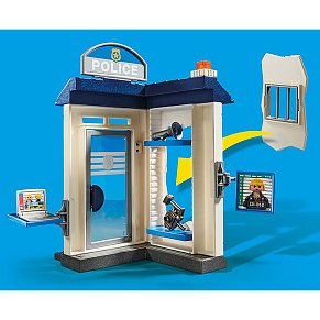 Playmobil Starter Pack Αστυνομικό τμήμα