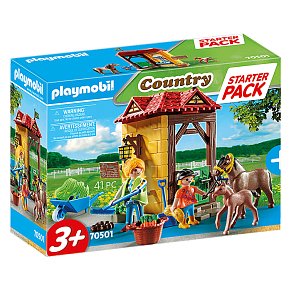 Playmobil Starter Pack Στάβλος αλόγων