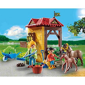 Playmobil Starter Pack Στάβλος αλόγων