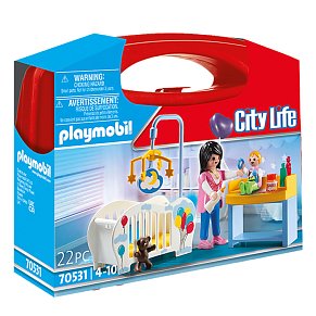 Playmobil Βαλιτσάκι Βρεφικό δωμάτιο