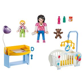 Playmobil Βαλιτσάκι Βρεφικό δωμάτιο