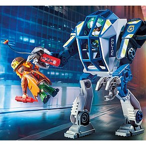 Playmobil Αστυνομικό ρομπότ και ληστής