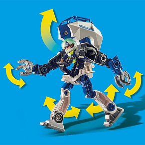 Playmobil Αστυνομικό ρομπότ και ληστής