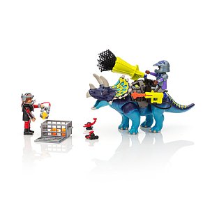 Playmobil Τρικεράτωψ με πανοπλία-κανόνι και μαχητές