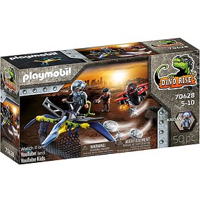 Playmobil Πτεροδάκτυλος και μαχητές με drone