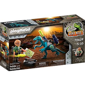Playmobil Δεινόνυχος με τον θείο Rob