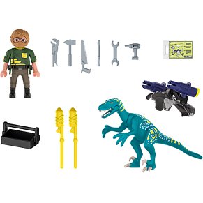 Playmobil Δεινόνυχος με τον θείο Rob