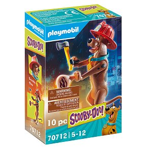 Playmobil Συλλεκτική φιγούρα Scooby "Πυροσβέστης"