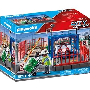 Playmobil Φορτηγό μεταφοράς container
