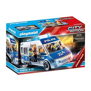 Playmobil Αστυνομικό λεωφορείο με φώτα και ήχο