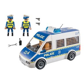 Playmobil Αστυνομικό λεωφορείο με φώτα και ήχο