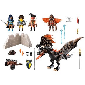 Playmobil Δρακο-επίθεση στο Novelmore