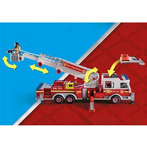 Playmobil US Tower Ladder: Πυροσβεστικό όχημα