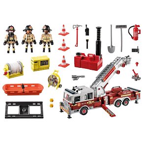 Playmobil US Tower Ladder: Πυροσβεστικό όχημα
