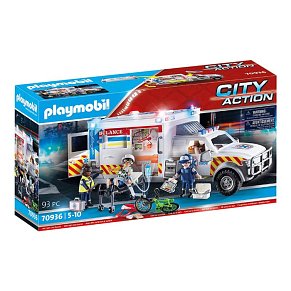 Playmobil US Ambulance: Όχημα Πρώτων Βοηθειών