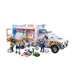 Playmobil US Ambulance: Όχημα Πρώτων Βοηθειών