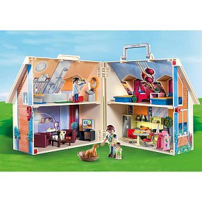 Playmobil Μοντέρνο Κουκλόσπιτο-βαλιτσάκι