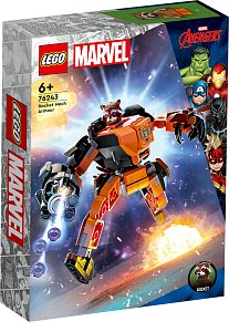 LEGO® Marvel Rocket Mech Armor 76243 Building Toy Set (98 Pieces)