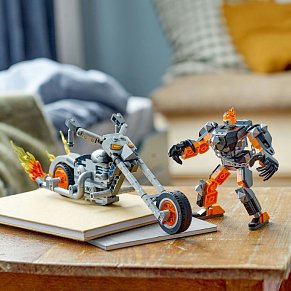 LEGO® Marvel Ghost Rider Mech & Bike 76245 Building Toy Set (264 Pieces)