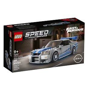 LEGO Speed Champions 2 Fast 2 Furious Nissan Skyline GT-R (R34) 76917 - 319 Τεμάχια