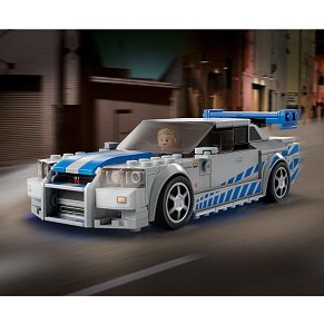 LEGO Speed Champions 2 Fast 2 Furious Nissan Skyline GT-R (R34) 76917 - 319 Τεμάχια