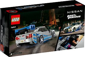 LEGO Speed Champions 2 Fast 2 Furious Nissan Skyline GT-R (R34) 76917 - 319 Τεμάχια