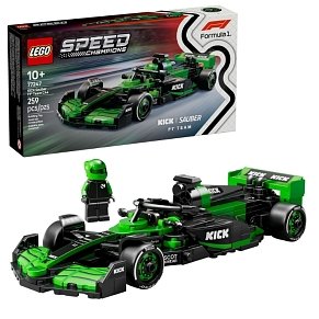 LEGO Speed Champions KICK Sauber F1 Team C44 Race Car 77247 – Τεμάχια