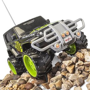 Maisto Jeep Wrangler Rubicon (1:16) BLACK