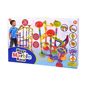 Playgo Mega Marble Race – Σετ Πίστας Βόλων 100+ τεμαχίων για Παιδιά 3Y+