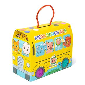 CoComelon MEGA Dough Bus Σετ Πλαστελίνη 4 Βαζάκια