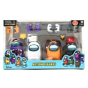 P.M.I. Among Us Φιγούρες Δράσης 4-Pack 11.5cm (AU6030)