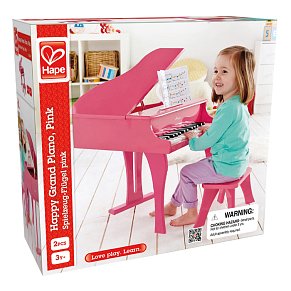 Hape Grand Piano, Pink 30 keys