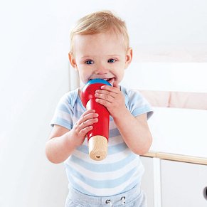 Hape Ξύλινο Μικρόφωνο Mighty Echo