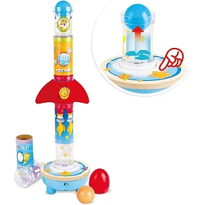 Hape Ξύλινος Διαστημικός Πύραυλος Rocketball Air Stacker