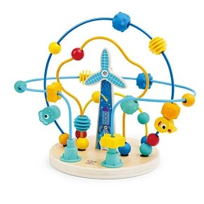 Hape Ξύλινος Λαβύρινθος Με Μπίλιες Διάστημα – Galaxy Bead Maze