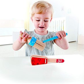 Hape Ξύλινο Σετ Κρουστών Percussion Duo