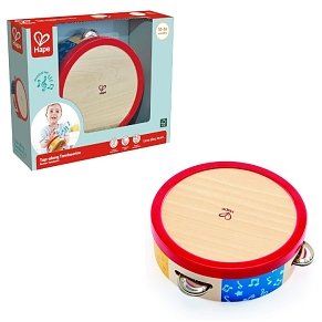 Hape Ταμπουρίνο Ξύλινο Tap-Along