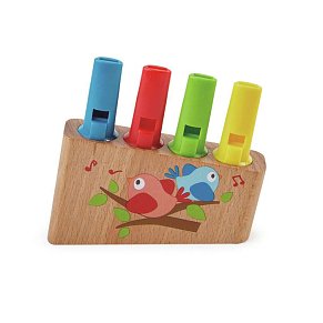 Hape Ξύλινος Αυλός Rainbow Pan Flute