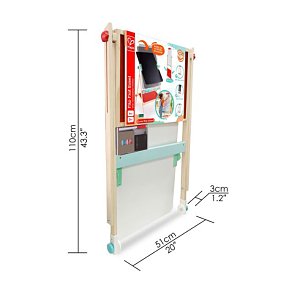 Hape Early Explorer Ξύλινος Πίνακας Flip Flat Easel