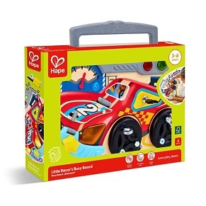 Hape Ξύλινο Little Racer’s Busy Board – Πίνακας Δραστηριοτήτων για Παιδιά