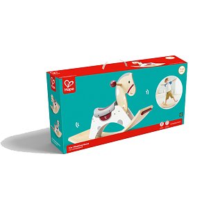 Hape Early Explorer Ξύλινο Κουνιστό Αλογάκι 2 In 1