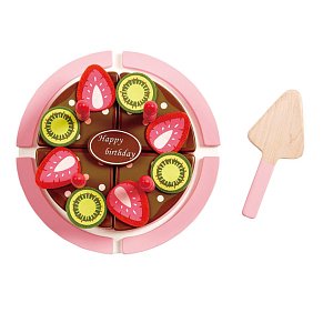 Hape Ξύλινη Τούρτα Γενεθλίων Double Flavored