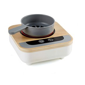 Hape Ξύλινο Σετ Εστία Κουζίνας & Τηγάνι