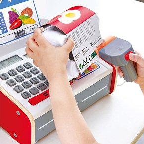 Hape Ξύλινη Ταμειακή Μηχανή Beep N Buy