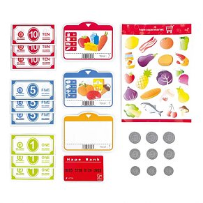 Hape Ξύλινη Ταμειακή Μηχανή Beep N Buy